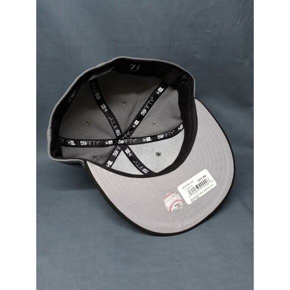 New Era 59Fifty Mens Chicago White Sox Grey Fitted  7 5/8 NEW WITH TAGS! - Picture 6 of 6